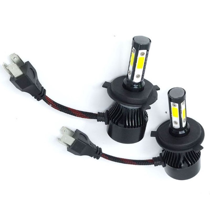 Lampu Mobil Motor Headlights H4 Cool White 2 pcs