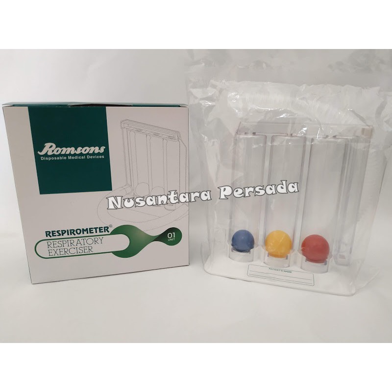 Respirometer Triflow Spirometri Romsons