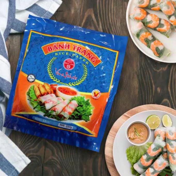 

Ready oke] kulit lumpia vietnam VINA BICH-CHI BANH TRANG 22cm 400 GR/RICE PAPERS