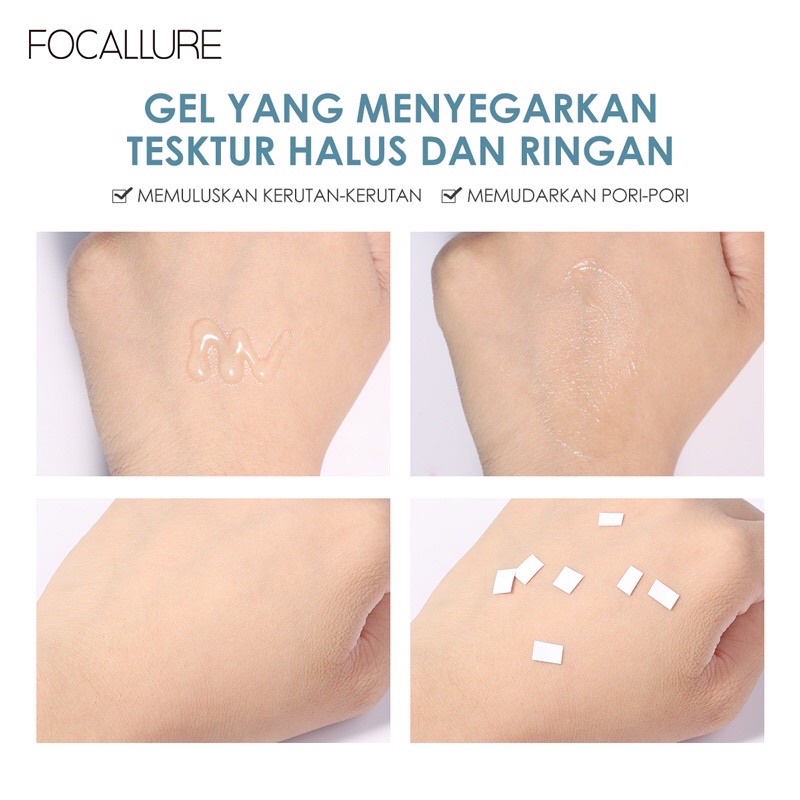 Focallure Blurmax And Glowmax Pore-minimize Primer FA138 FA 138 waterproof tahan lama