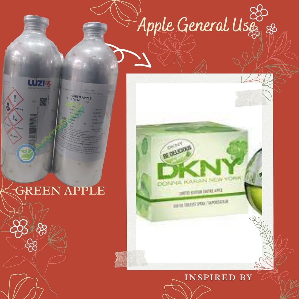 SEGEL GROSIR BIBIT PARFUM LUZI GREEN APEL