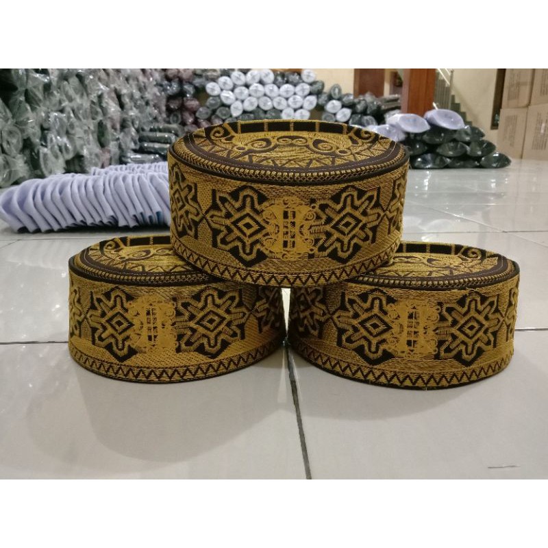 Peci songkok kopyah bordir malaysia terbaru