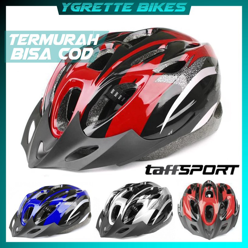 YGRETTE - TaffSPORT Helm  X31 Sepeda EPS Foam PVC BIKE HELMET CYCLING ROADBIKE MTB