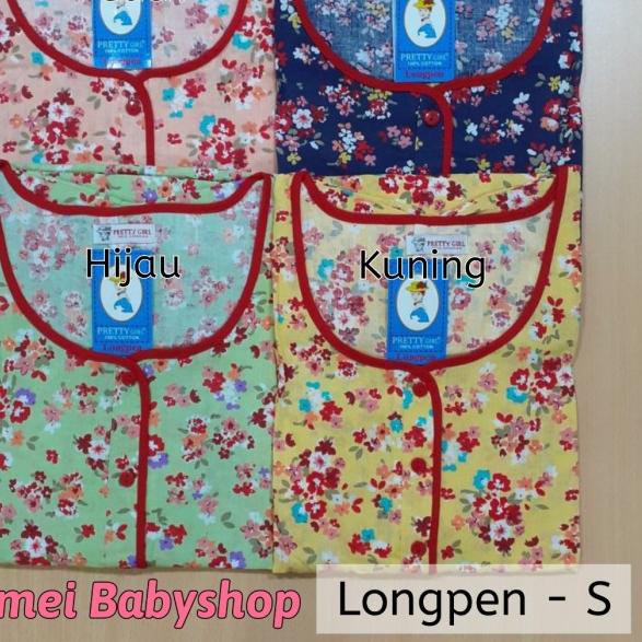 ✶ Longdress Lengan Pendek / Daster Panjang Katun Pretty Girl Motif ♫