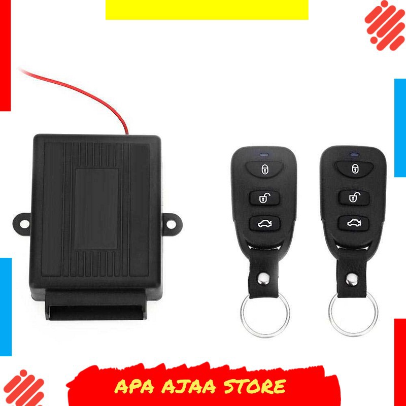 Terbaru ! Eunavi Keyless Remote Control Wireless Door Lock Mobil - 124908