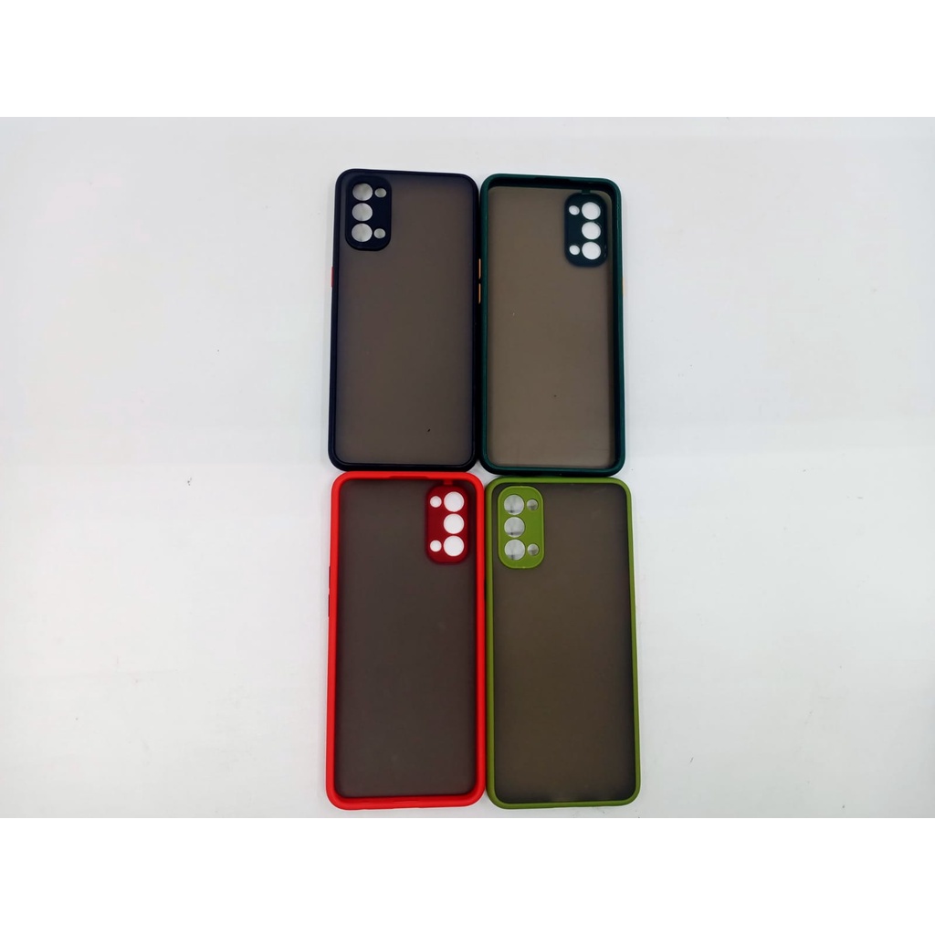 Casing Oppo RENO 4 4G Dove Matte Transparan Slim Fuze Macaron Case RENO 4 4G