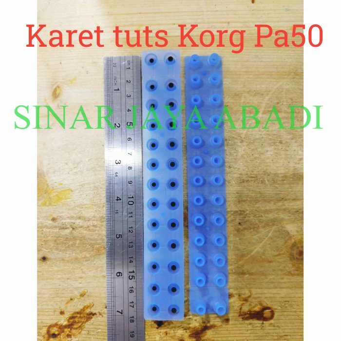 RUBBER CONDUCTIVE  KORG PA 50 KARET TUTS KEYBOARD KORG PA 50  KORG PA 50