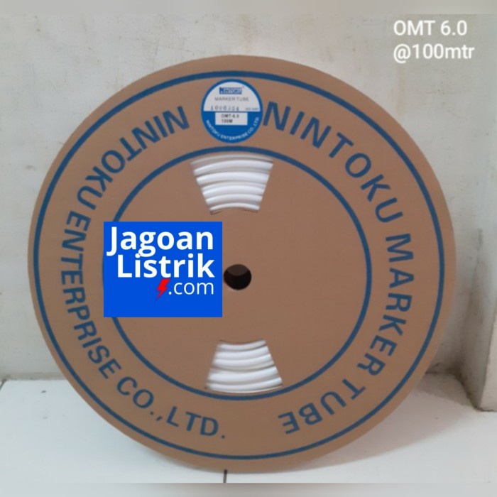Marker Tube 6mm, Tube Marker Nintoku 6 mm OMT 6.0 mm 1 Roll 100 meter