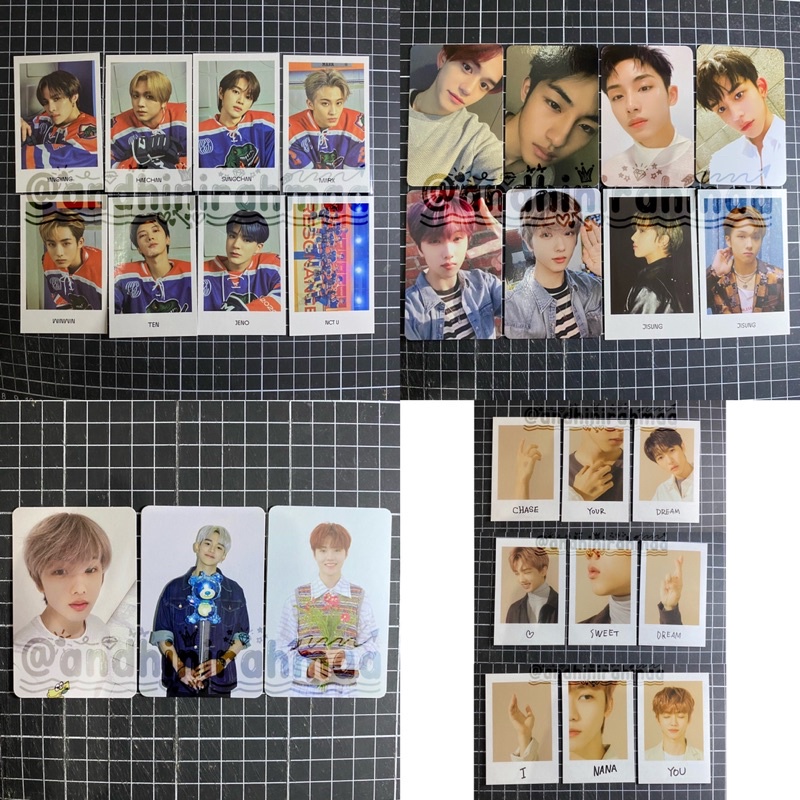 pc photocard nct pola sg20 jaemin jisung jeno renjun haechan mark lucas winwin sungchan