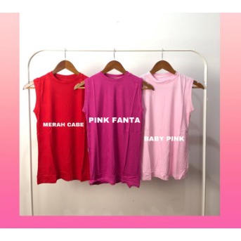 BAJU MANSET WANITA POLOS LENGAN BUNTUNG MANSET BAJU BAHAN SPANDEK JERSEY BB 40 - 85kg MANSET BUNTUNG WANITA