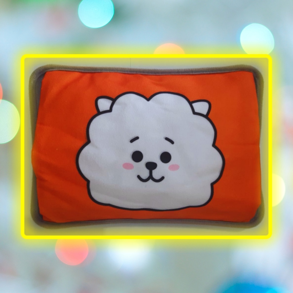 BANTAL PENGHANGAT BTS BT21 NYERI PUNGGUNG PINGGANG LEHER HAID MENSTRUASI TULANG BELAKANG REMATIK ENCOK SYARAF KEJEPIT KESEMUTAN KESELEO PEGAL LINU LESU LELAH KECAPEAN TERAPI AIR PANAS HEATING PAD PILLOW ELECTRIC