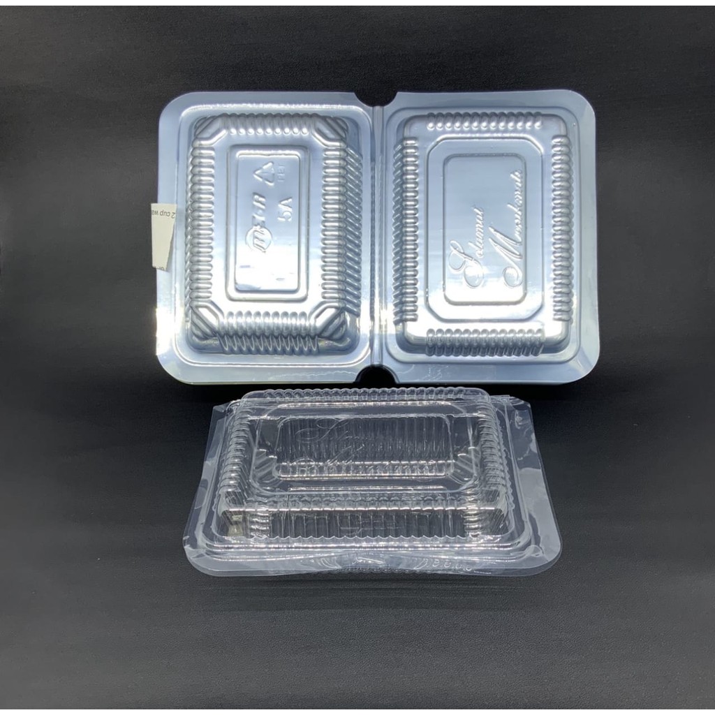 Plastik Mika Kue Mika Kotak Besar 5A 25pcs