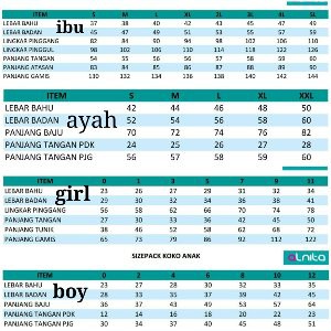 SARIMBIT BLUS KOKO   ALNITA   AN 06 DONGKER   SARIMBIT KAOS KATUN   BAJU KELUARGA MUSLIM   SERAGAM