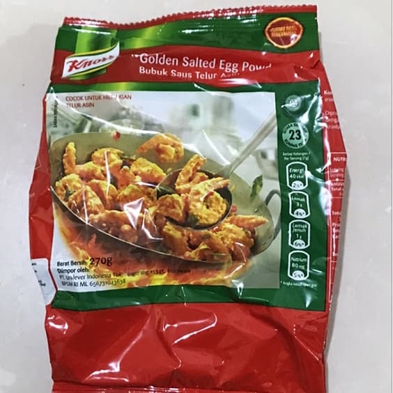 

BEST SELLER - KNORR GOLDEN SALTED EGG 270 G