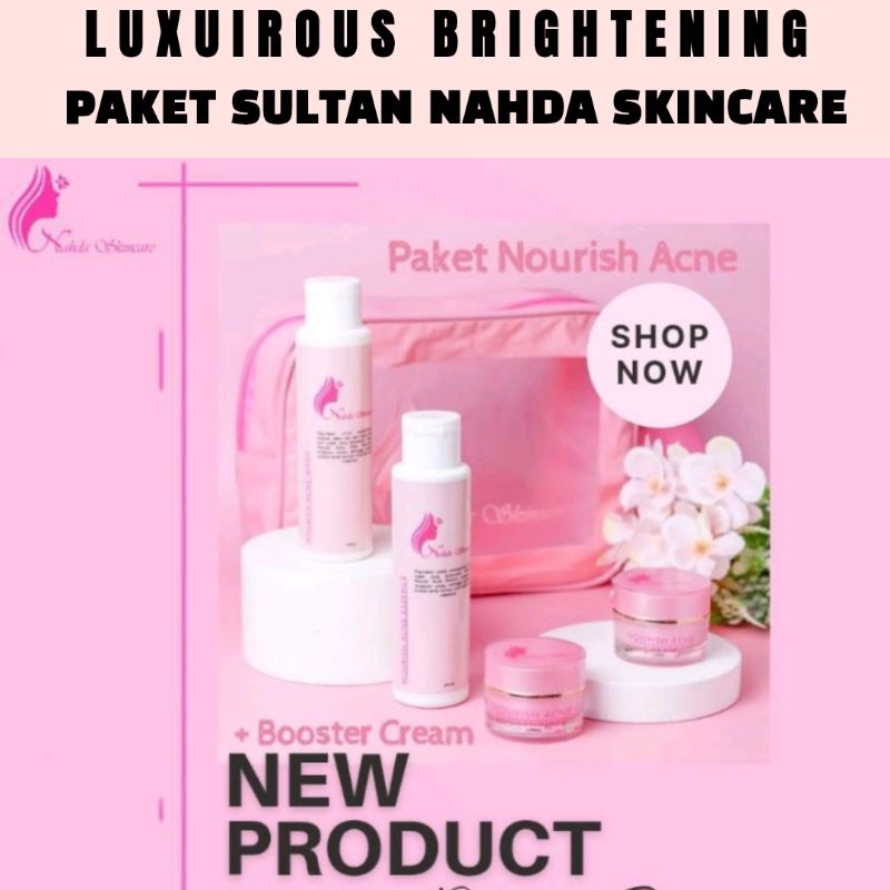 NAHDA SKINCARE PAKET LUXUIROUS (free cream boster)