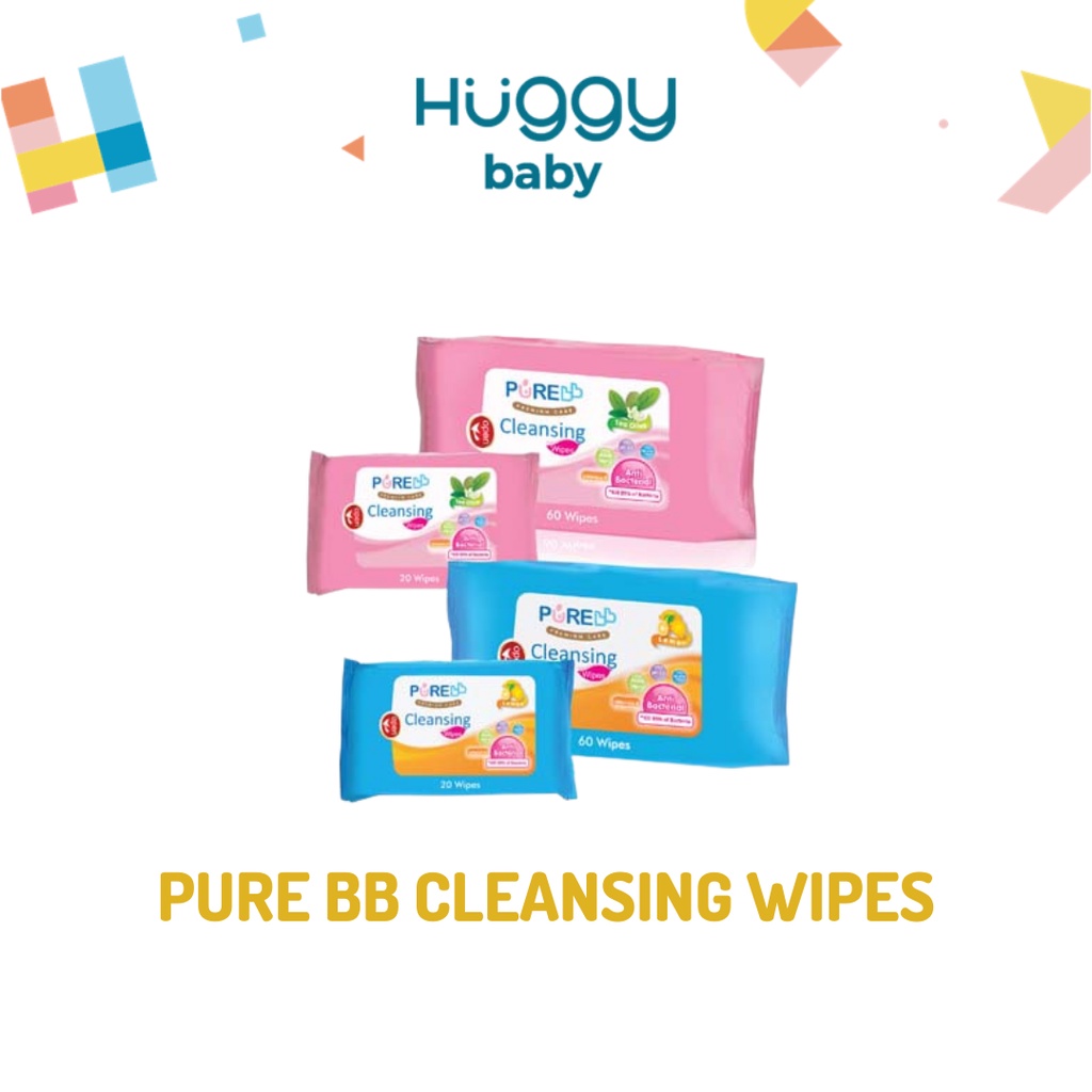 Pure BB Cleansing Wipes 60's