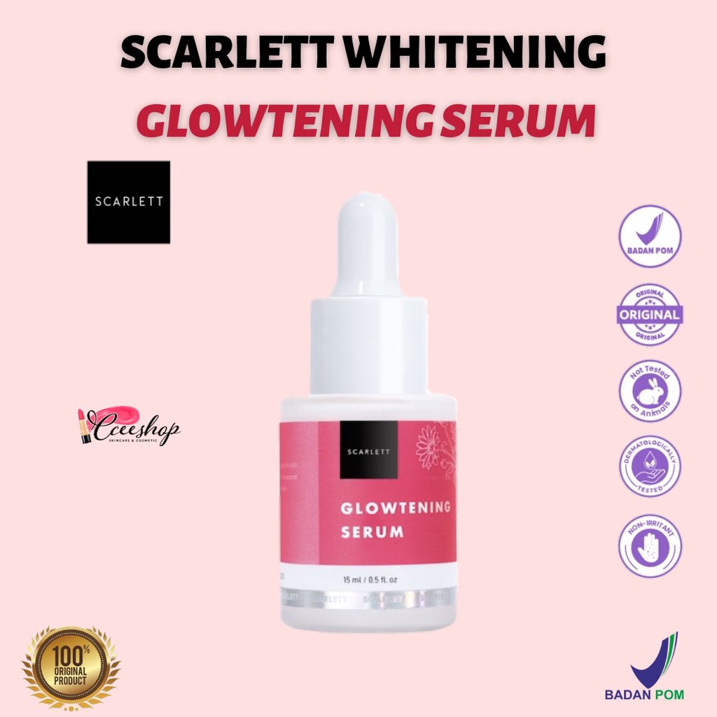 [MANADO] Serum Glowtening scarlett whitening