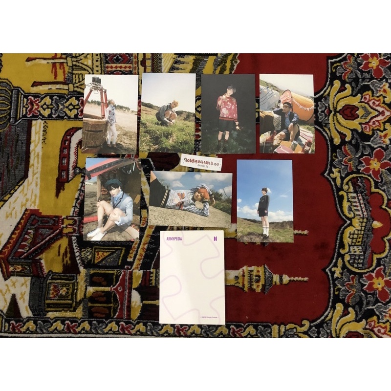 (BOOKED) POSTCARD ARMYPEDIA BTS YOUNG FOREVER NAMJOON RM