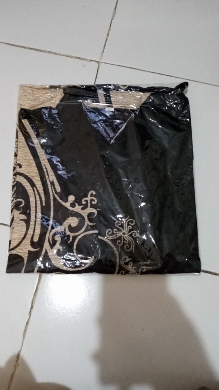 Hem Batik Dolby Dolbi Dobby Doby - Batik Sogan Solo - Batik Pria Warna Coklat - Distro Batik Hrb026