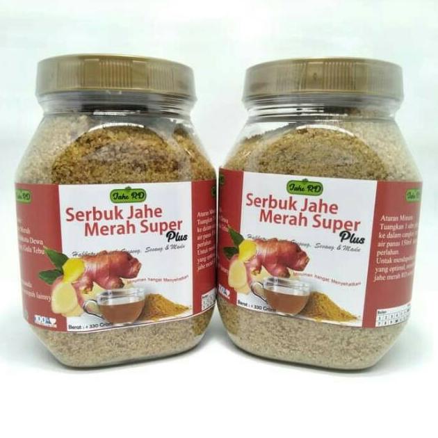 

Serbuk Jahe Merah Super Plus 330gram | Jahe RD | Minuman Jahe kemasan