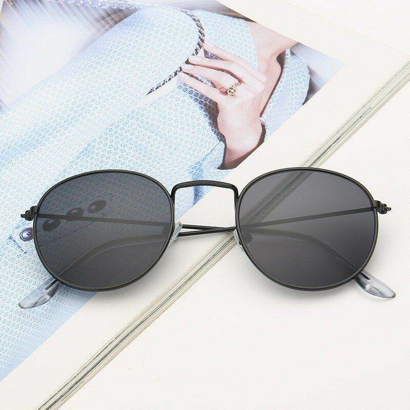 Kastamanwatch - KACAMATA HITAM Gaya Pria Dan Wanita Frame Sunglasses Fashion Remaja Milenial