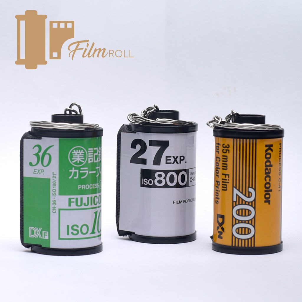 Gantungan Kunci Film Roll