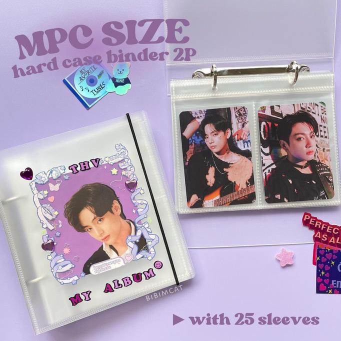 

[MPC Size] Binder Photocard Hard Case 2P / Album PC Hardcover