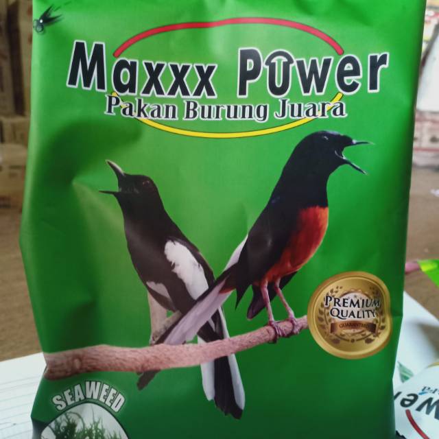 maxxx pelet hijau maxx power pakan burung muray juara sewed hijau 400gr