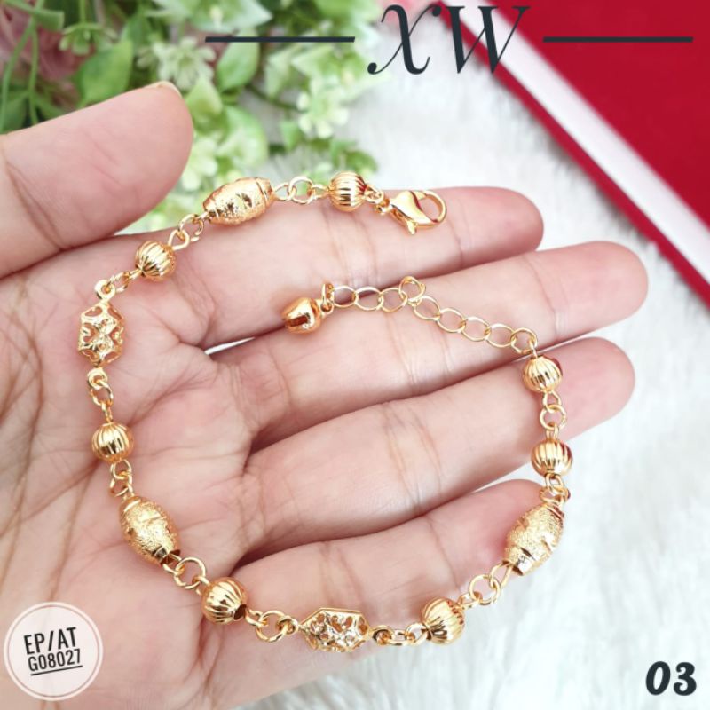 Gelang Jurai Fashion Gold G08027