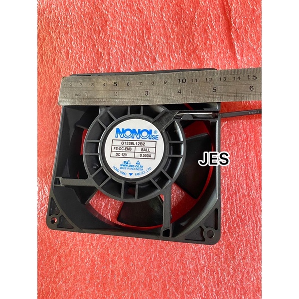 KIPAS / FAN DC 12V G1338L12B2 NONOI KABEL 3