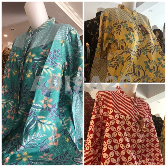 [TERBARU] ATASAN BATIK WANITA COCOK Buat KERJA RESMI Bahan Nyaman Model Resmi