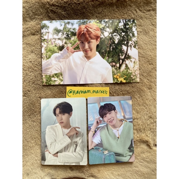 BTS JHOPE BUNDLE ONEUL LIVE PHOTO MOTS SOWOOZOO MINI PHOTOCARD OFFICIAL PC HOSEOK TOUR