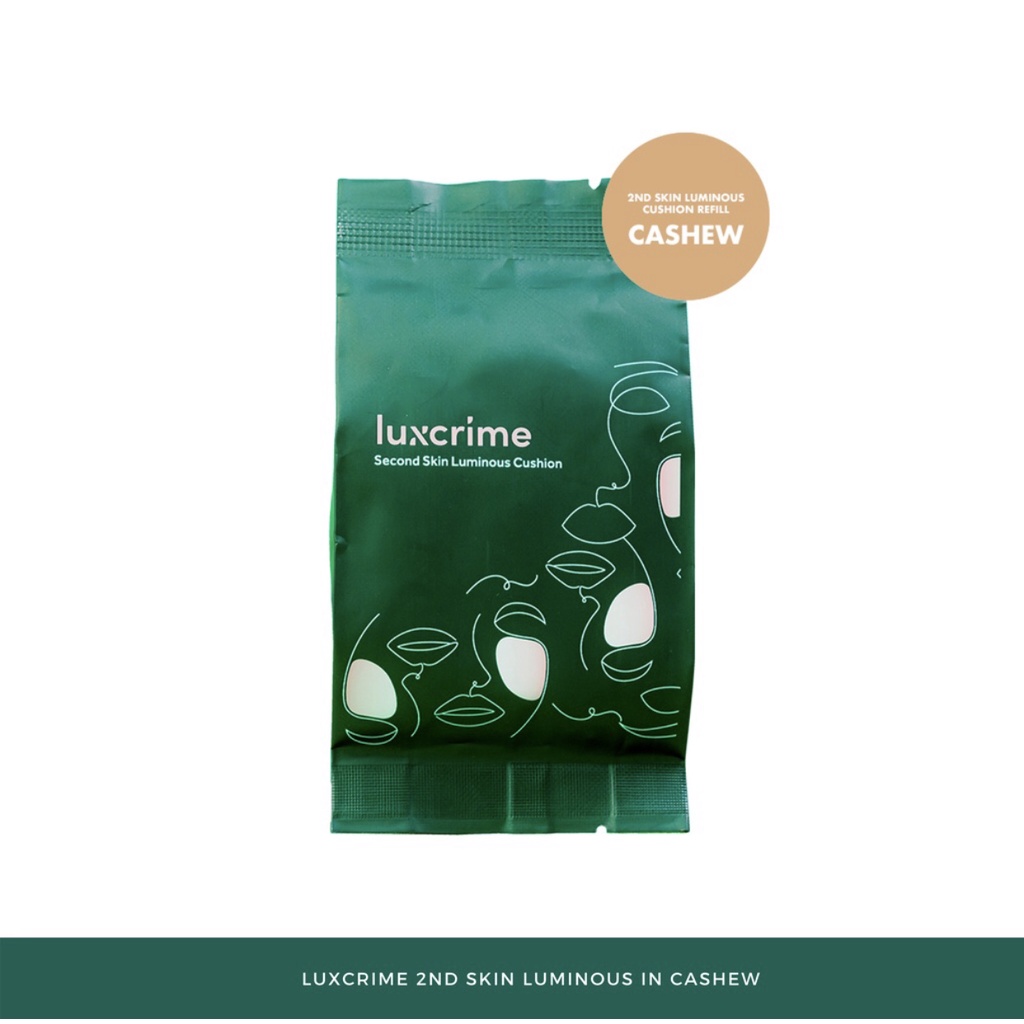 Luxcrime Second Skin Luminious Cushion Refill Cashew