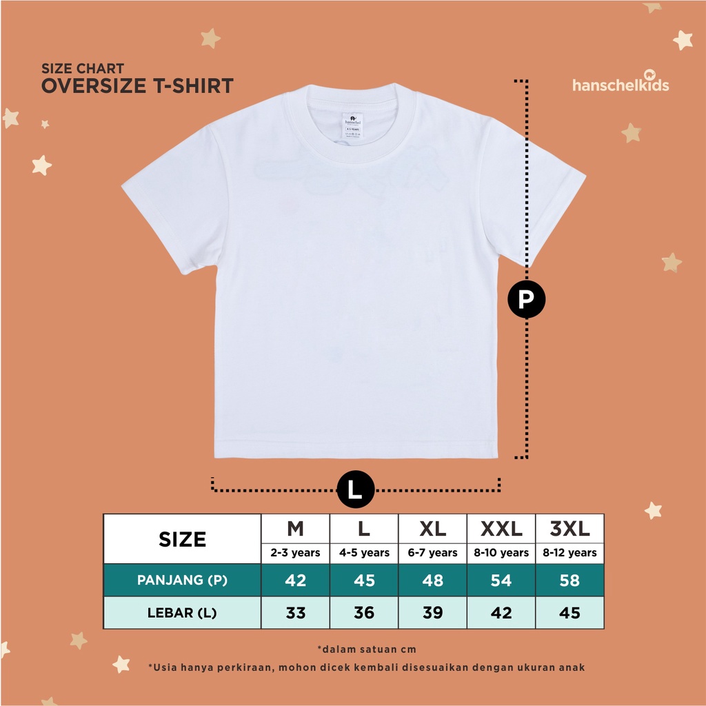 Hanschelkids - Go Outside ( Kaos Anak Oversize Unisex 2-12 Tahun )-5