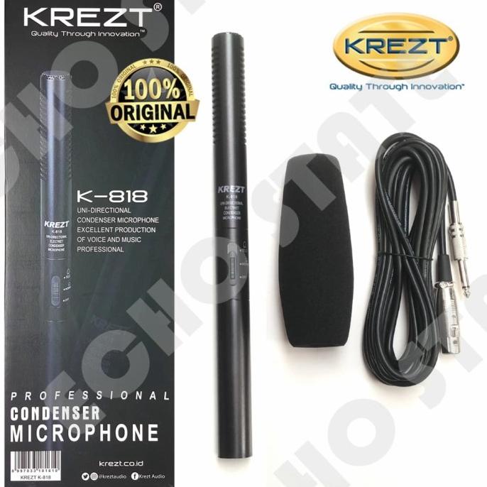 Krezt K 818 Mic Microphone Condensor Kabel K818