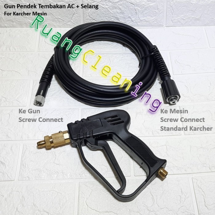 Selang Tembakan Ac Hose Gun Set Jet Cleaner For Karcher K1 K2 K3 K4 K5
