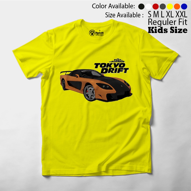 Baju Anak / Kaos Atasan Anak / Kids T Shirt Tokyo Drift