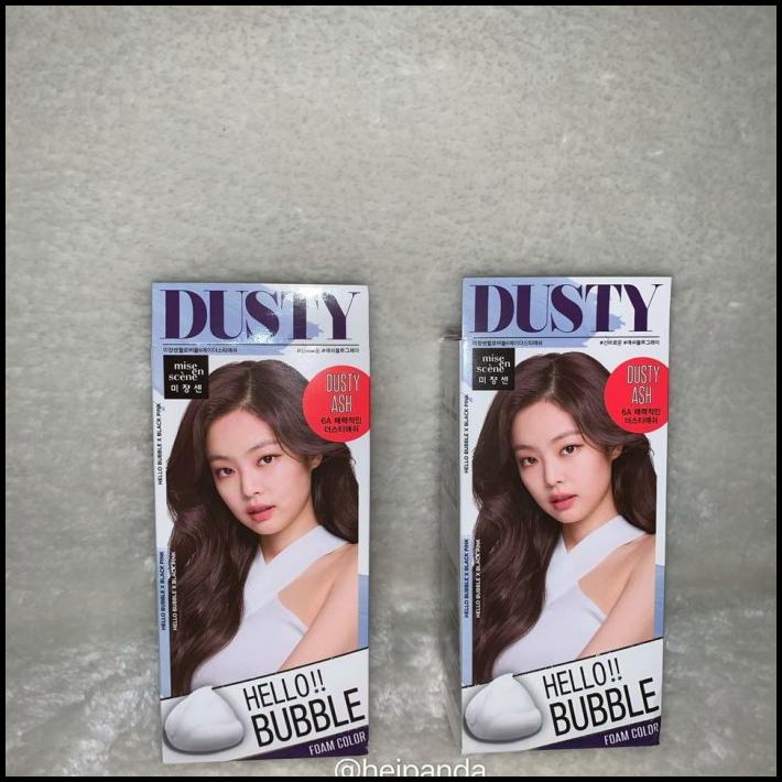 Mise En Scene Hello Bubble Dusty Ash Blackpink Hair Colour Cat Rambut