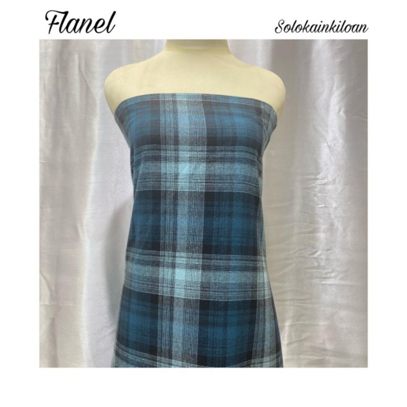 Kain Flanel Kotak