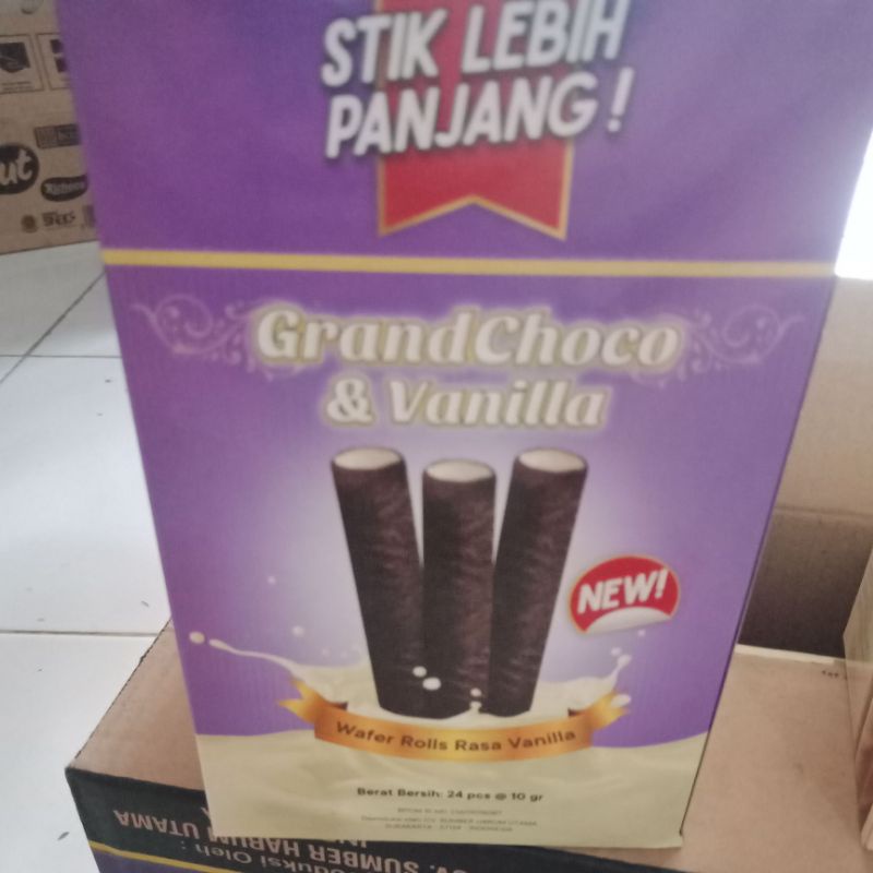 

grand choco vanila 24pcs