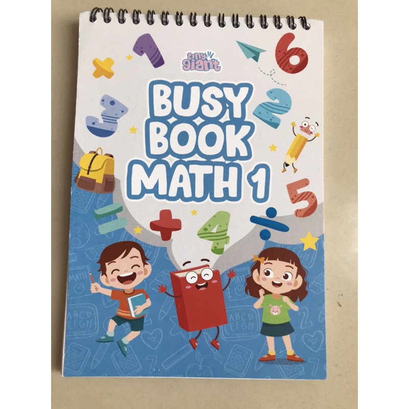 busy book math
