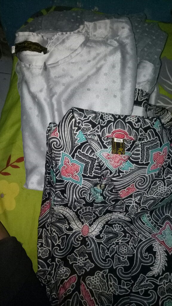 Maura Couple - Sania Ruffle Batik Couple Ori Ndoro Jowi Garansi Termurah Shopee - Batik Modern Solo