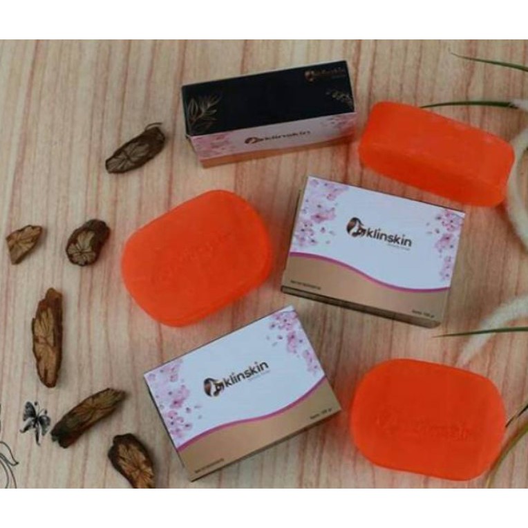 [Paket 2 Pcs] Sale Original Sabun Klinskin, Sabun Pemutih Klinskin, Sabun Pemutih Badan Klinskin