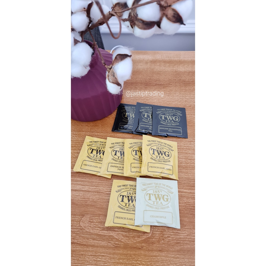 

[SINGAPORE] 1837 TWG Teabags Luxury the finest teas of the world