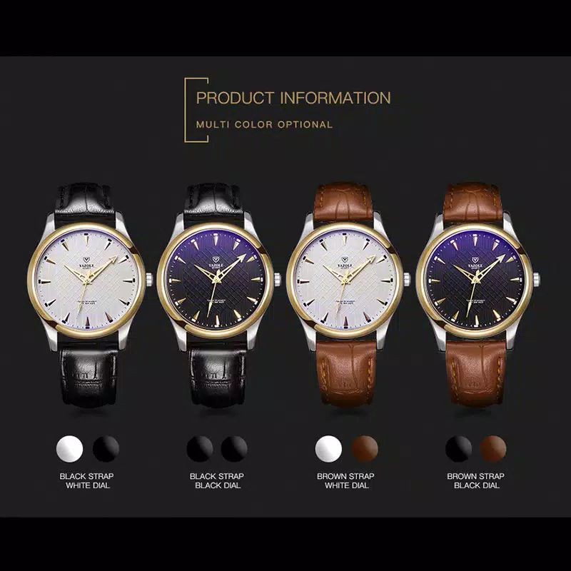 jam tangan pria yazole 425