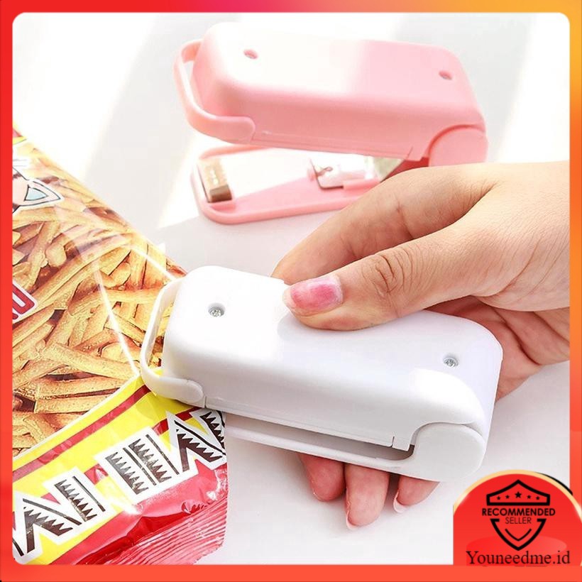 Grab Medan Hand Heat Mini Sealer Plastik/penutup perekat plastik Lk-701 Multi-Color