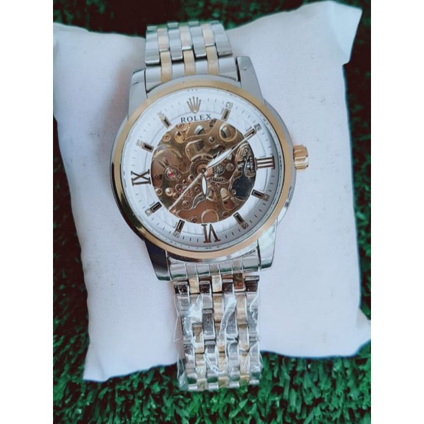 Jam Tangan Automatis Mesin Transparan terbaru