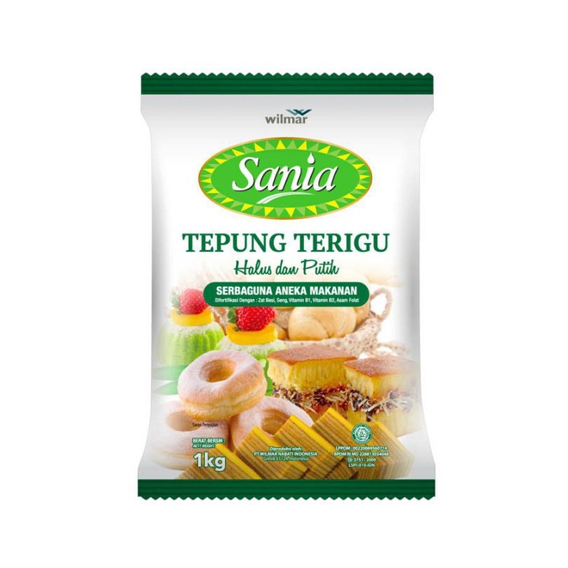 

Tepung Terigu SANIA Green 1 KG