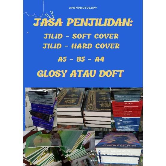 

((BISA COD)) JASA JILID SOFTCOVER DAN JILID HARDCOVER