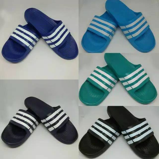 COD BEST SELLER Sandal Slop adidas Slip On 4 variasi COD BEST SELLER Sandal Slop adidas Slip On 4 variasi